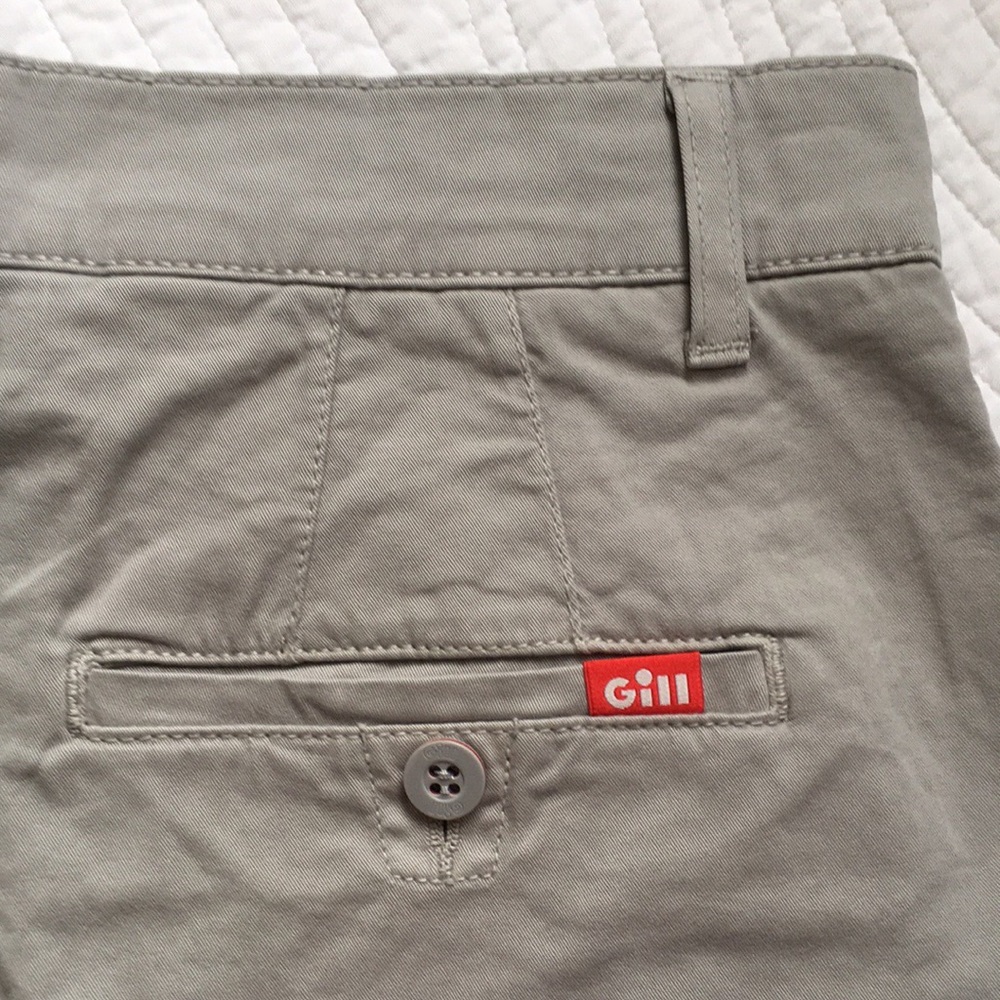 Gill Chino Crew Shorts Light Gray 32 Medium - Picture 4 of 14
